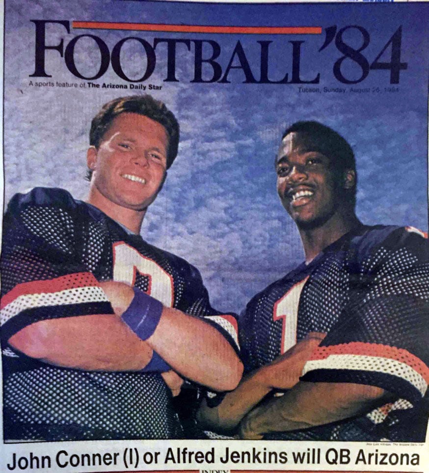 College football special section cover